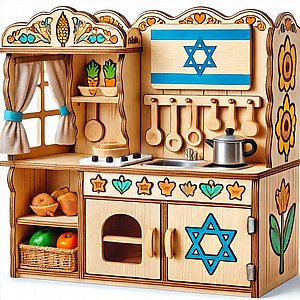 מטבח לגן ילדים ברוח ישראלית מטבח לגן ילדים ברוח ישראלית